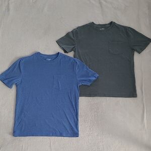 Old Navy Boys Pocket T Shirt Bundle Size L 10 12 Blue Green Casual Tees Street